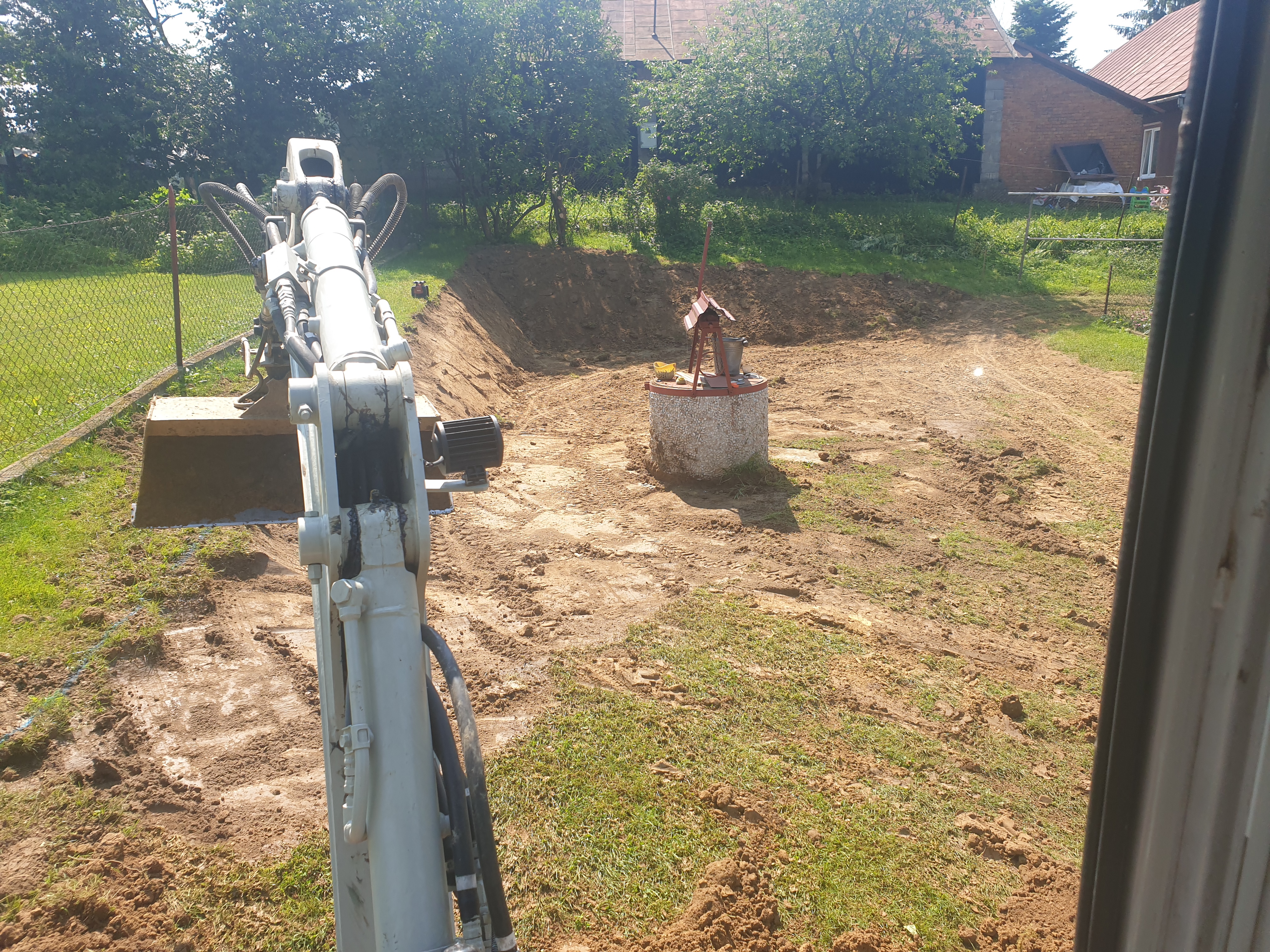 Usługi minikoparką Jelenia Góra - Realizacja skarpowania terenu Świerzawa